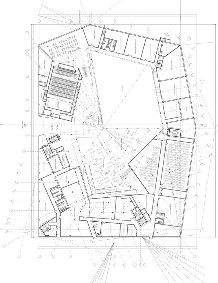 山西大同图书馆建筑设计