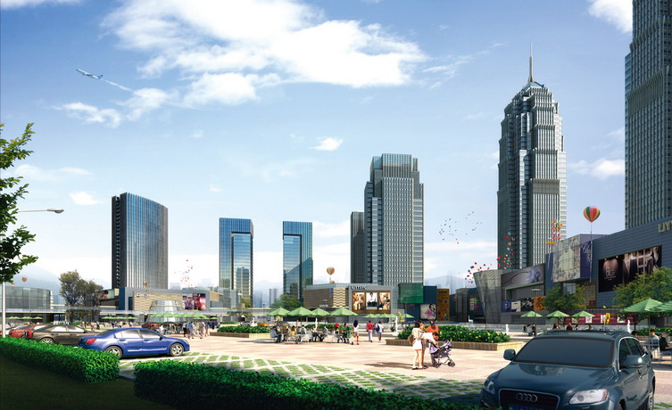 福州利嘉国际商贸城建筑方案设计