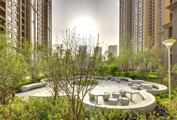 郑州波特兰住宅区景观设计