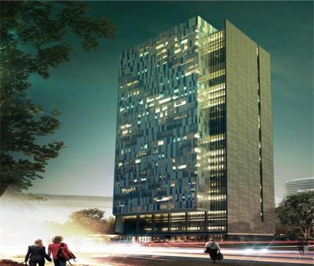 印度古尔冈资讯科技园总部建筑方案设计