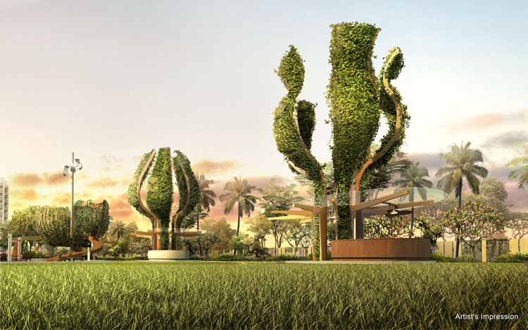 新加坡The Glades生态住宅景观方案设计