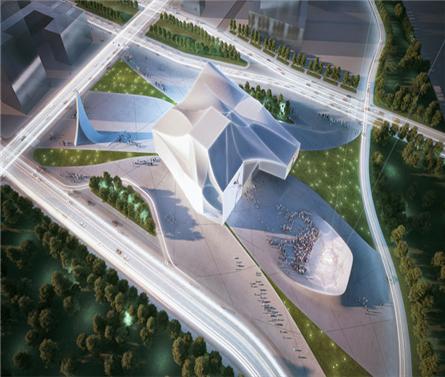 韓國Sejong表演藝術中心建筑方案設計