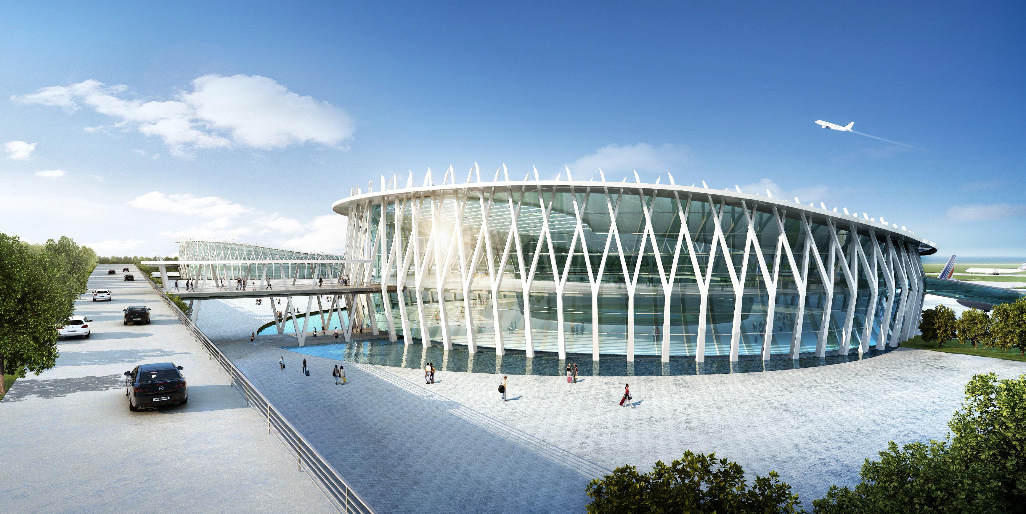 朝鲜元山国际机场建筑方案设计