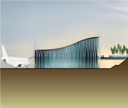朝鲜元山国际机场建筑方案设计