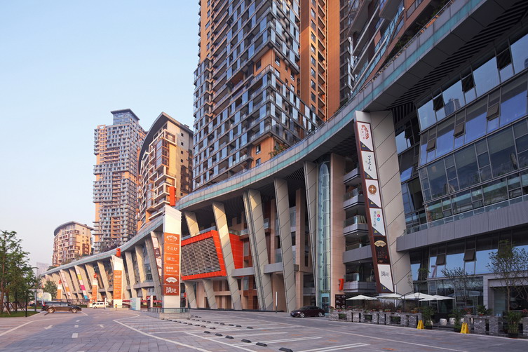 重庆龙湖星悦荟商业街建筑设计