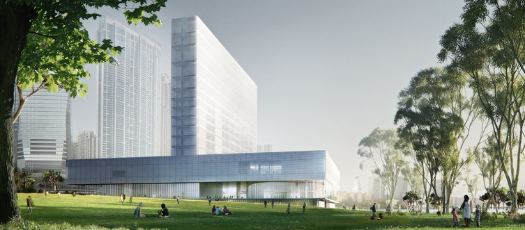香港视觉文化M+博物馆建筑方案设计