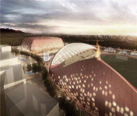 世界休闲体育大会莱西体育场馆建筑方案设计