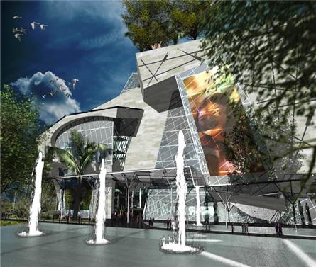 台中文化中心建筑方案设计