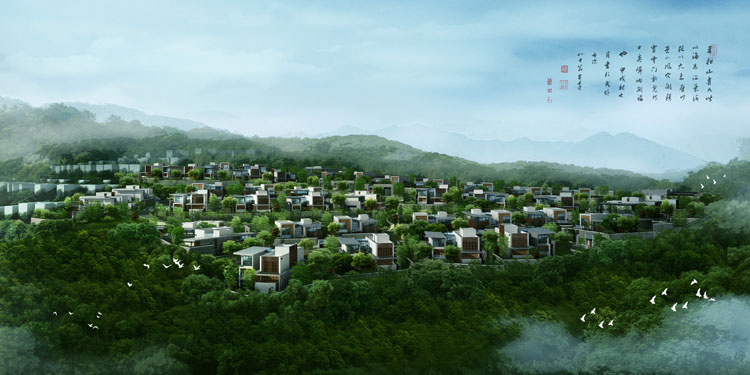 金盘网图片 重庆天景28阙建筑方案设计