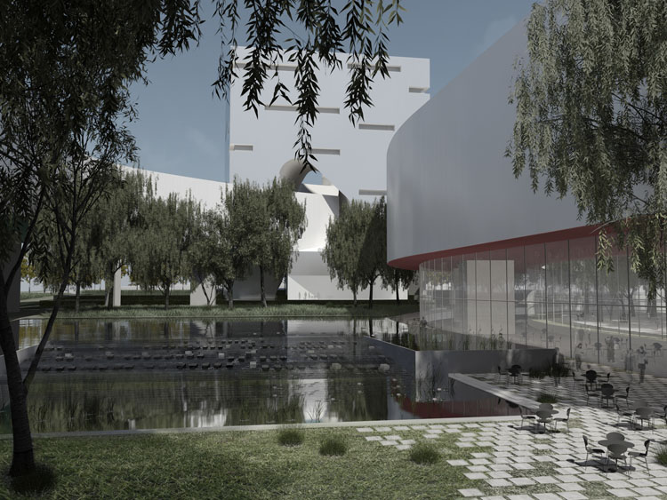 青岛文化艺术中心建筑方案设计