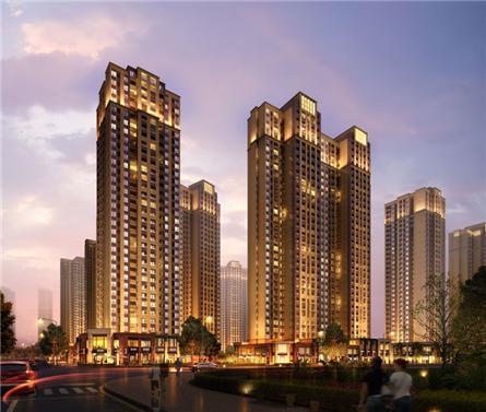 武漢金地格林東郡一期建筑方案設計