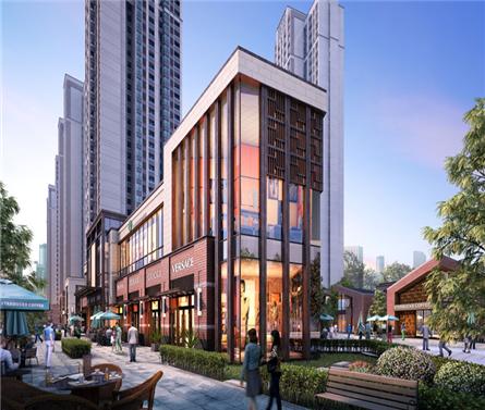 武漢金地格林東郡一期建筑方案設計