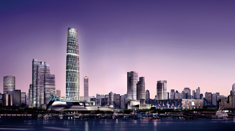 金盘网图片 广州国际金融中心建筑结构设计