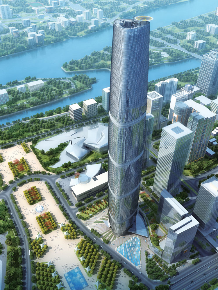 广州国际金融中心建筑结构设计