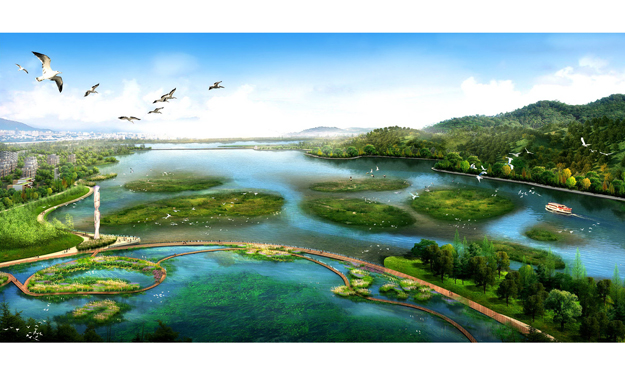 苍海城市湿地公园规划