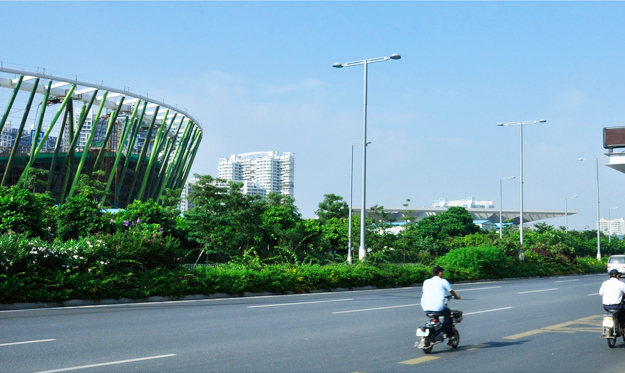 宝安中心区一期景观路       