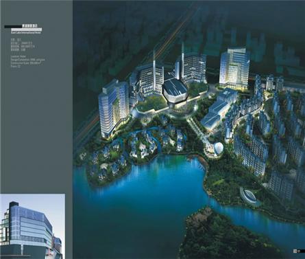 建筑设计-湖北东湖国际酒店住区项目