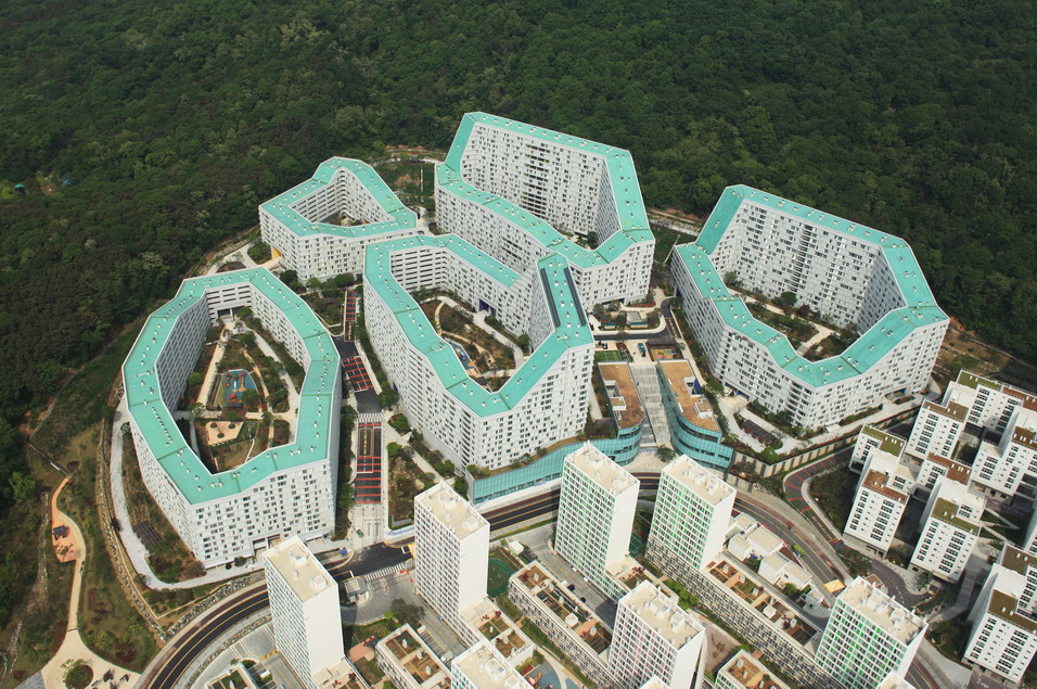 金盘网图片 首尔江南区A5住宅街区