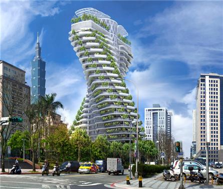 台北AGORA GARDEN, A SUSTAINABLE RESIDENTIAL TOWER