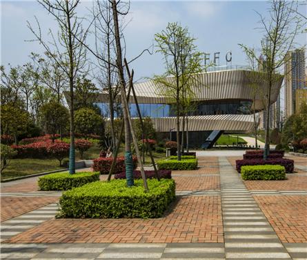 長沙恒偉濱江國際金融中心營銷中心景觀設計