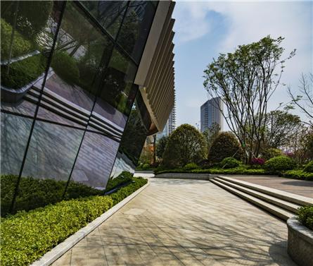 長沙恒偉濱江國際金融中心營銷中心景觀設計