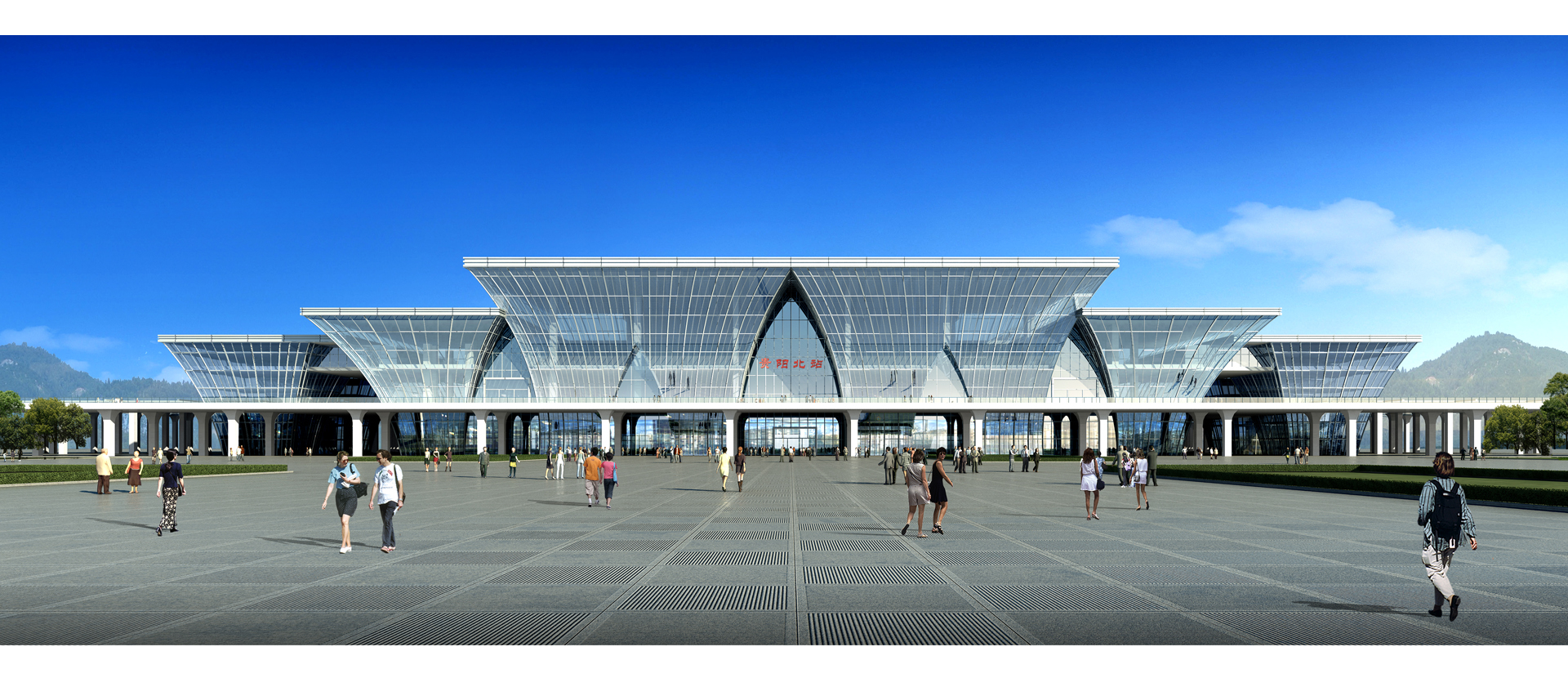 金盘网图片 贵阳北站建筑设计