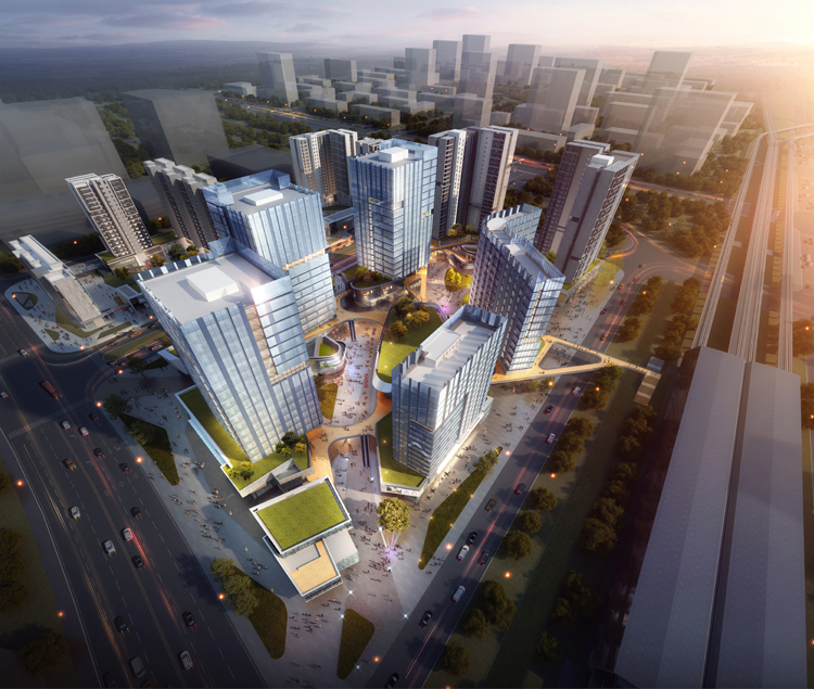 金盘网图片 北京TBD·住总万科天地