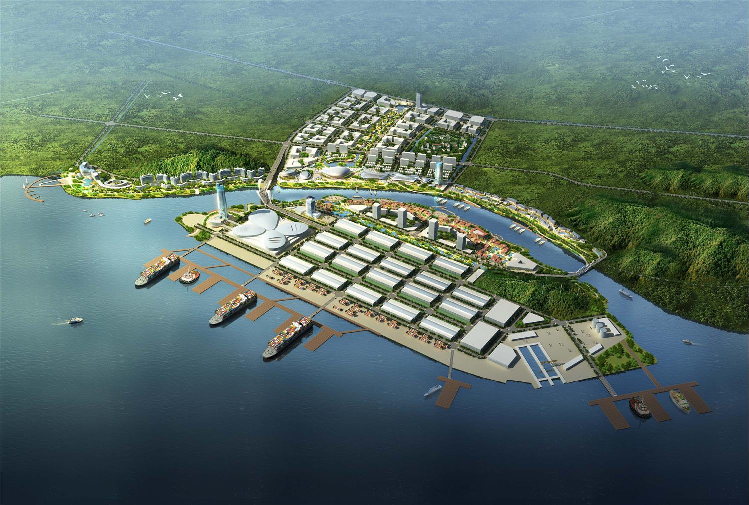 运河与海·国际海洋特色小镇概念设计