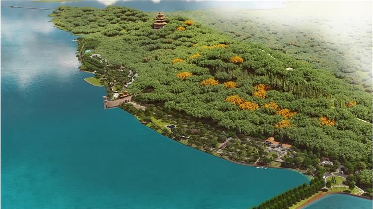 湖北东湖磨山段风景区规划