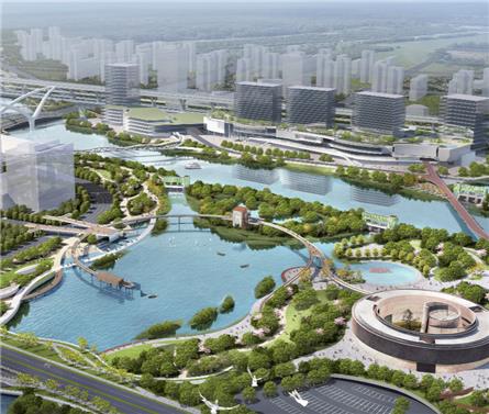  中交奉化城市转型示范区滨江生态公园项目景观规划设计