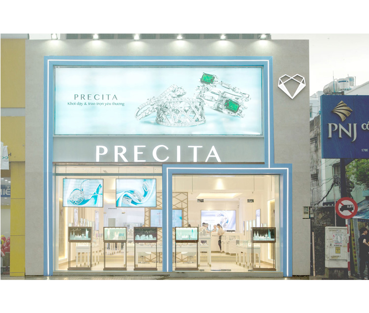 Precita時尚珠寶店設計