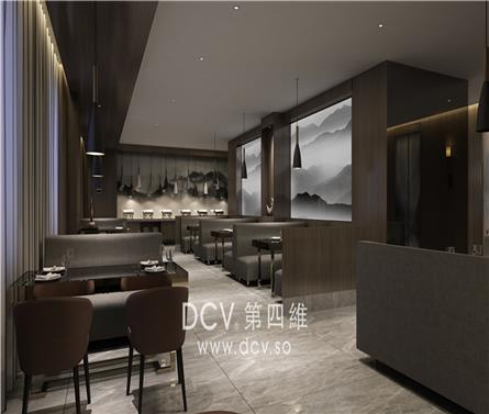 西安团队打造-榆林艾美酒店餐饮室内空间设计
