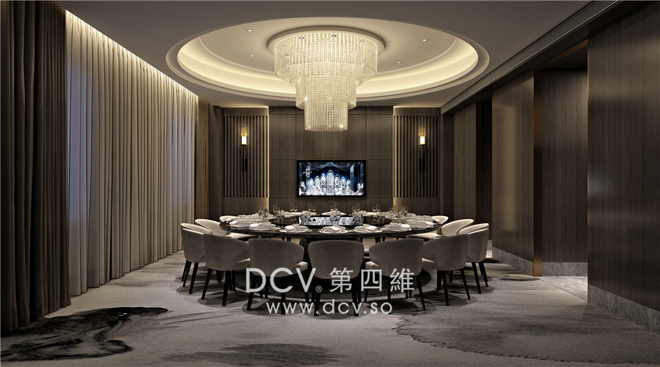 西安团队打造-榆林艾美酒店餐饮室内空间设计