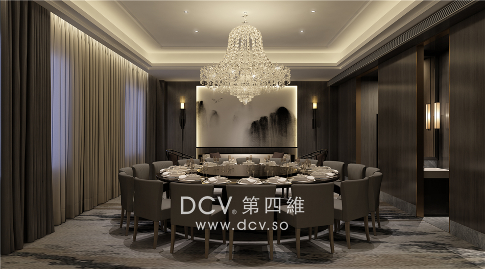 西安团队打造-榆林艾美酒店餐饮室内空间设计
