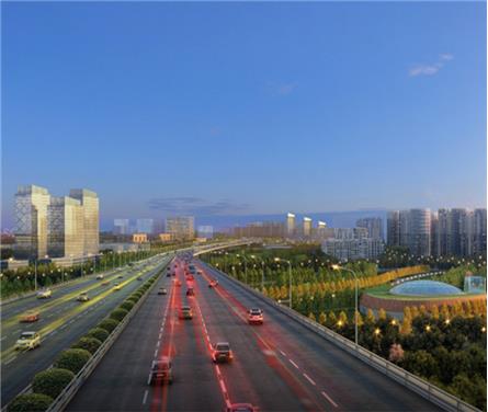 南京市主要道路（二桥连接线）两侧城市设计