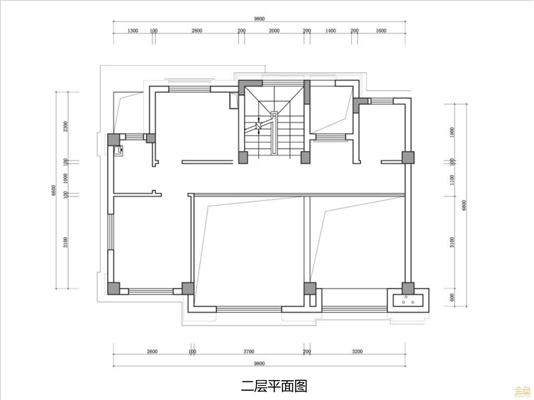 福州淮安二期B39#楼（联排）样板房原始平、立、剖面图_11.png