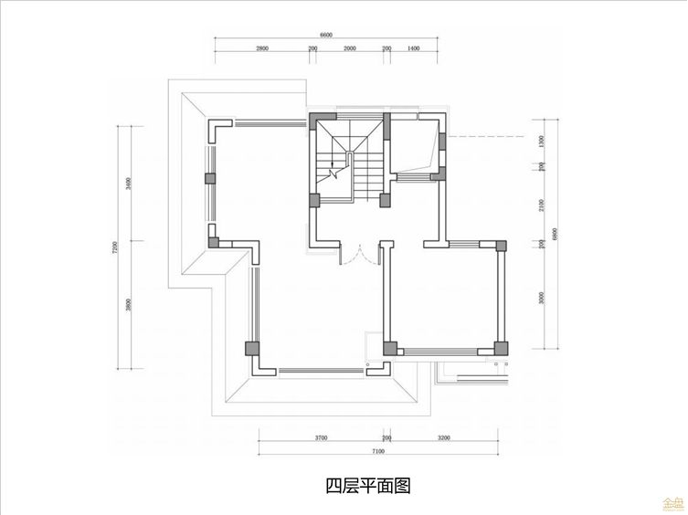 福州淮安二期B39#楼（联排）样板房原始平、立、剖面图_13.png