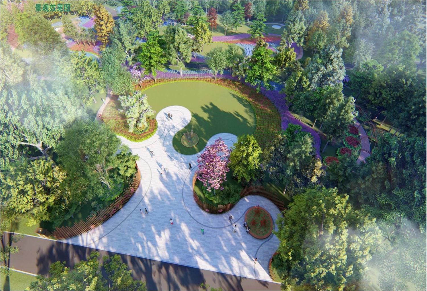 合肥植物园扩建二期景观绿化工程