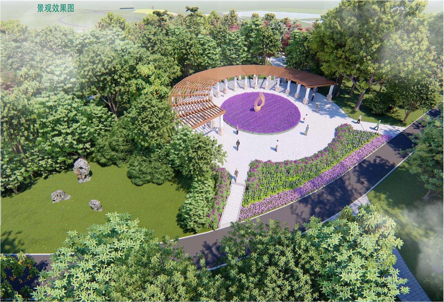 合肥植物园扩建二期景观绿化工程