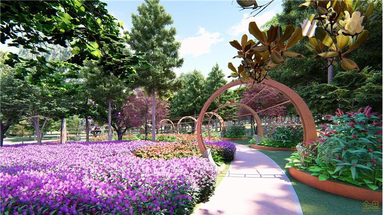 合肥植物园扩建二期景观绿化工程