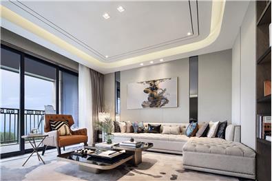苏州建发泱誉样板间中叠