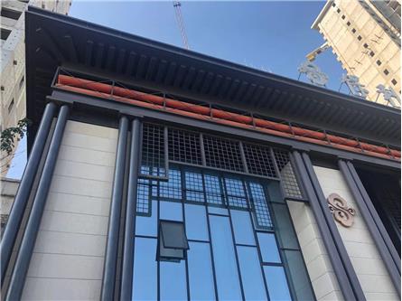 沈陽保利云禧售樓處幕墻工程