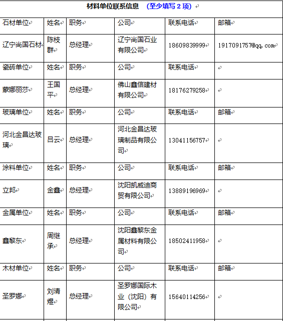 石材