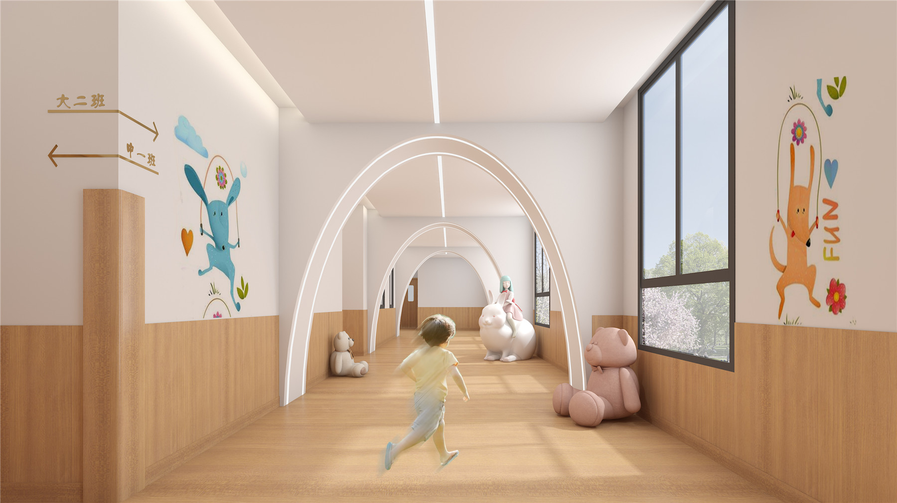 两江新区三个幼儿园设计方案