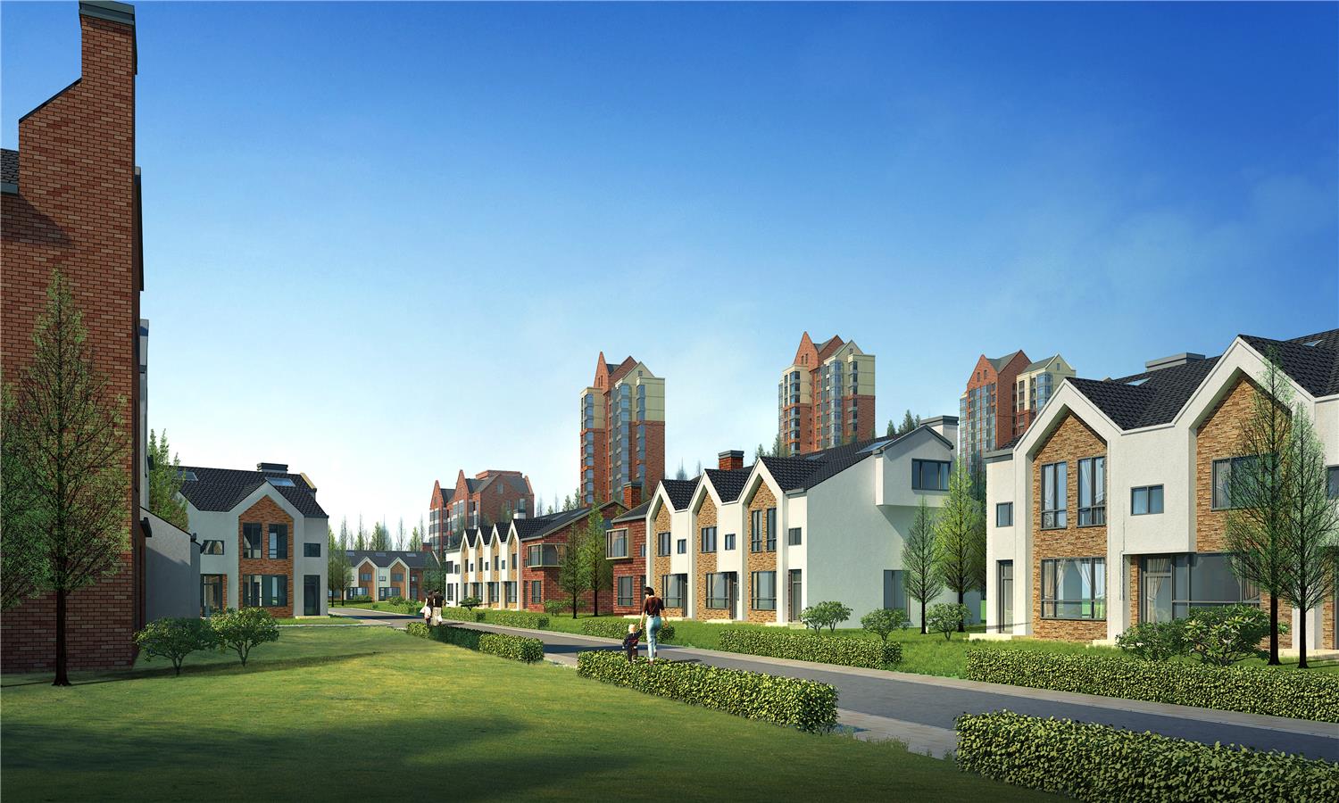 金盘网图片 天津团泊湖住宅项目