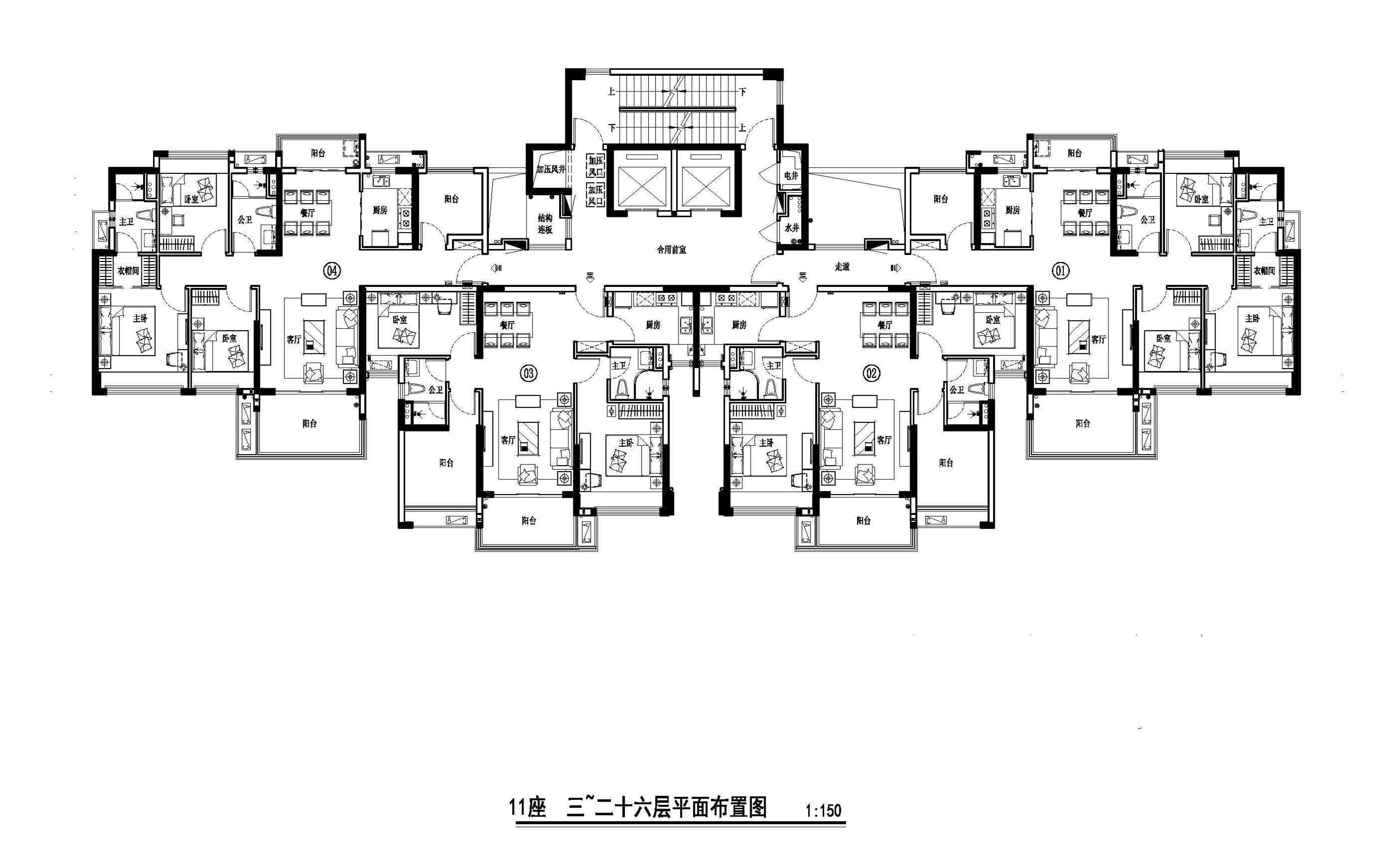 住宅楼平面图 标准图片