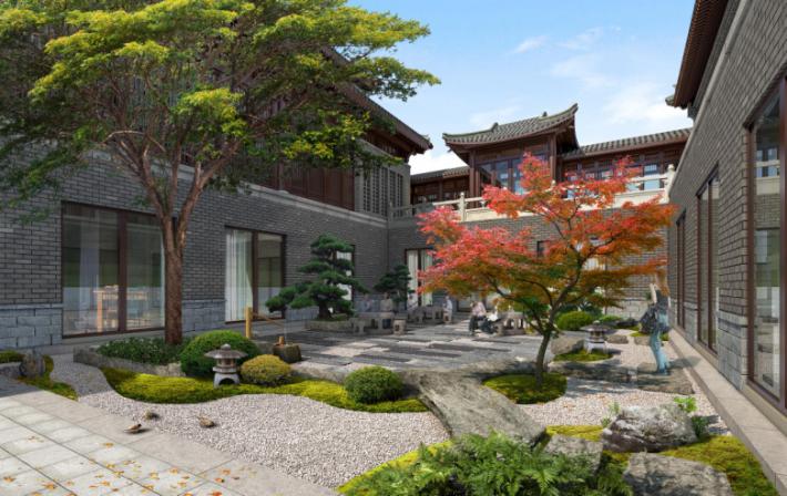 金盘网图片 莒南天佛圣境·禅意古镇游客集散中心