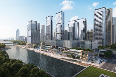 杭州萬科·日耀之城濱水地塊住宅設計