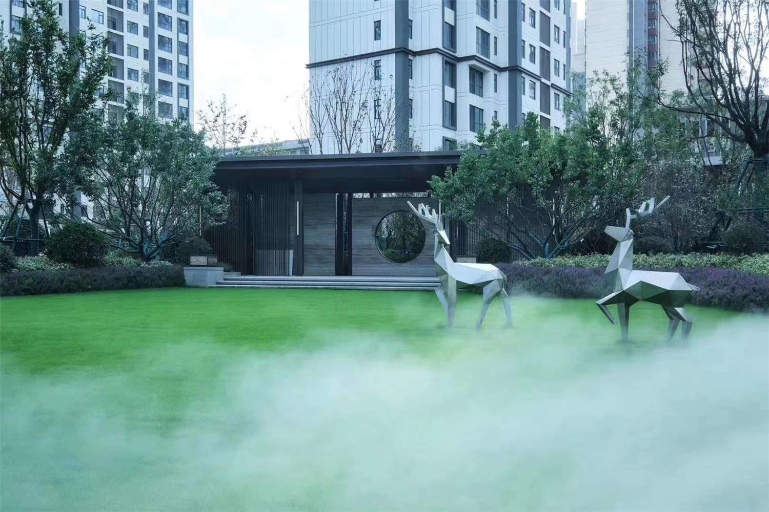 金盘网图片 宝鸡蓝山居项目外环境景观工程