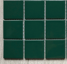 绿色马赛克瓷砖